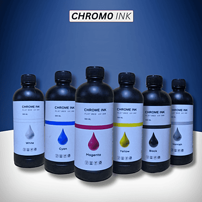 ChromoJet  UV Inks Black I1600 500ML