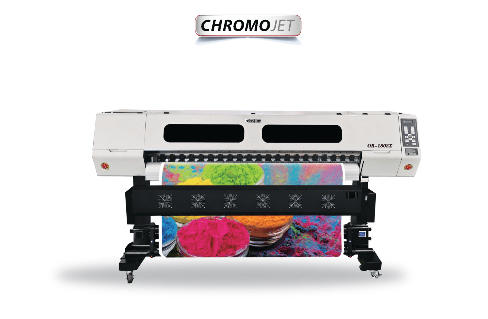 OR-1801X/1802XECO SOLVENT PRINTER (WITH 1/2 I3200-E1 HEADS) 