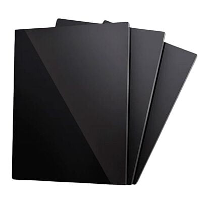 Black 502 Acrylic Sheet 6MM 1220 x 2440