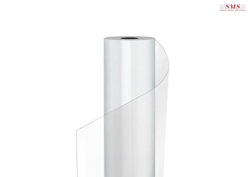 Clear Film With Adh. Premium Glossy 1.37Mx50M Clear Film With Adh. Premium Glossy 1.37Mx50M