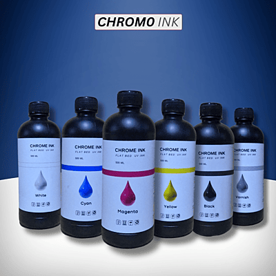 ChromoJet  UV Inks White I1600 500ML