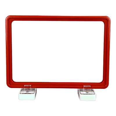 A4 Red Plastic Frame Only - Red Color