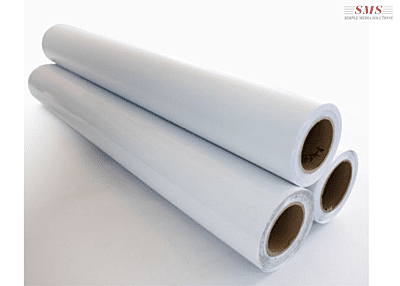 E1-Outdoor Vinyl Economy White Back Matte 1.27Mx50M