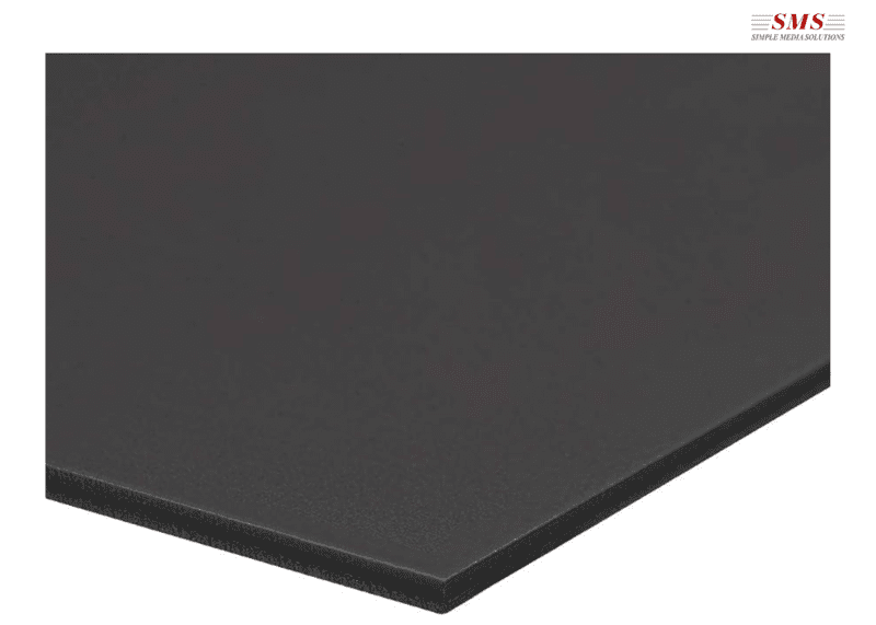 PVC Sheets (Forex) Black Based 3mm 4' x 8'