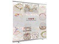 Rollup Stand B/ B Silver Single Sided With Clip Bar 2.4Mx2M Rollup Stand B/ B Silver Single Sided With Clip Bar 2.4Mx2M