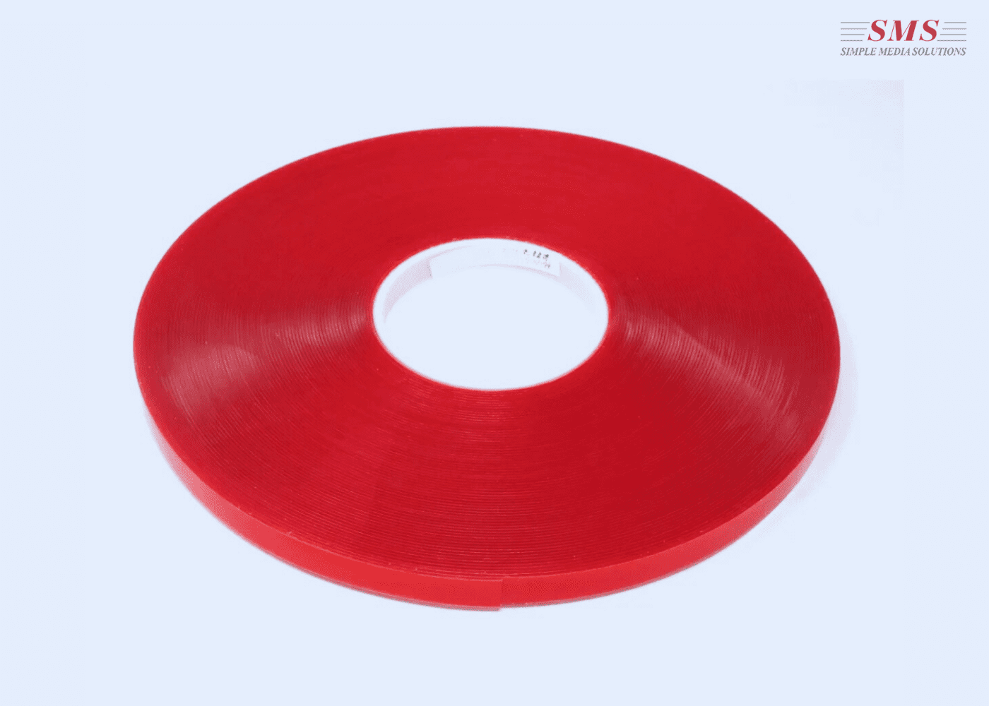 SMS Double Sided Polyester Film Red Tape 9MMx50M