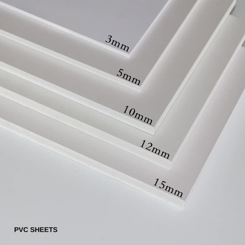 PVC Sheets (Forex) White Based 3mm 4' x 8'